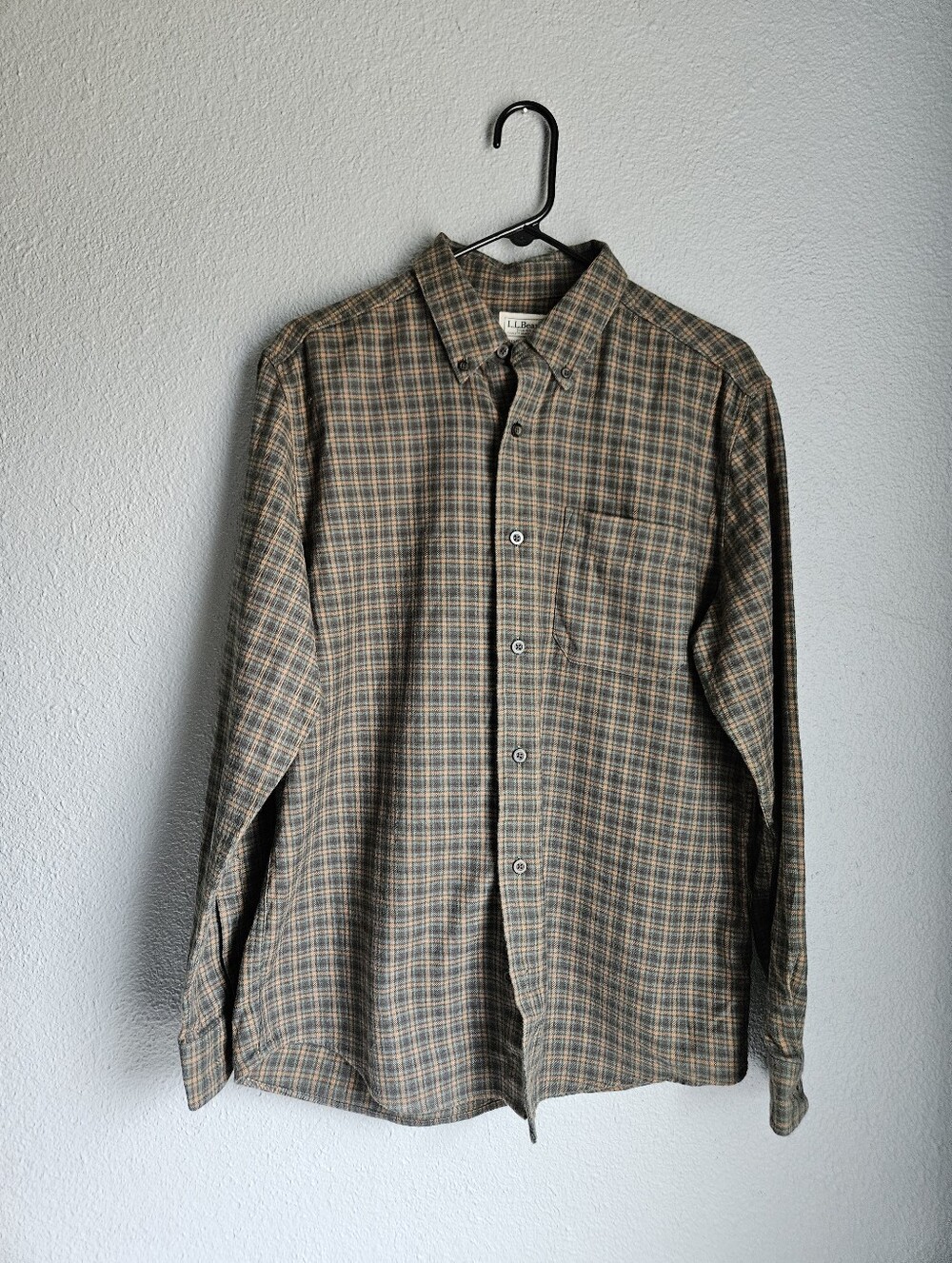 L.L.Bean Men's Wicked Good Flannel Shirt NWT Slightly Fitted M NWT